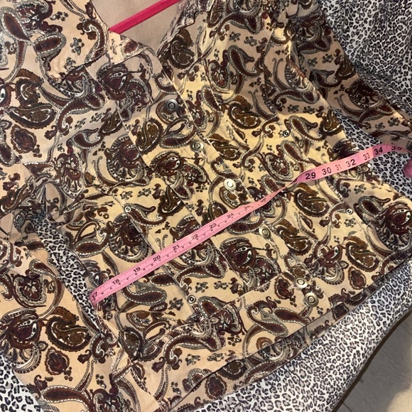 Paisley Corduroy jacket🖤 - Picture 10 of 10